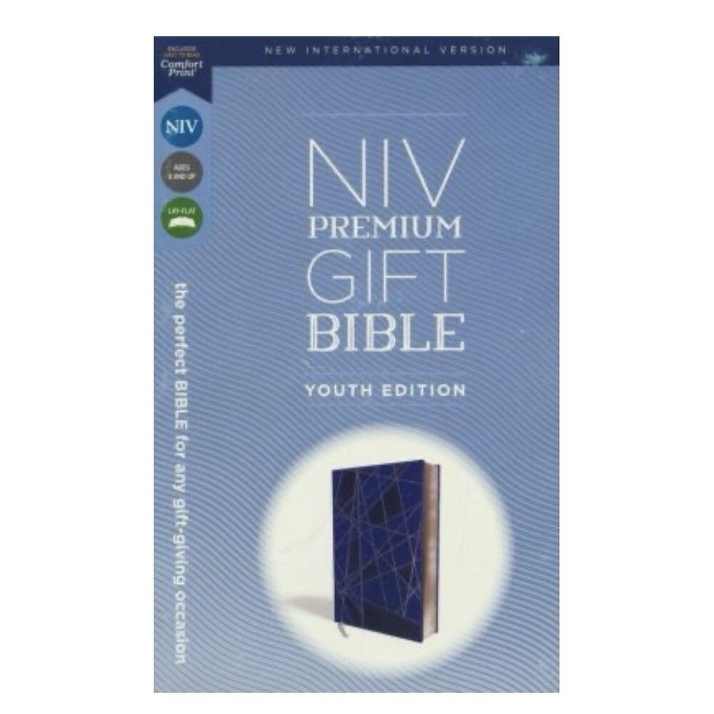NIV, Premium Gift Bible, Leathersoft, Brown, Blue Letter, Comfort Print: The - Picture 12 of 16